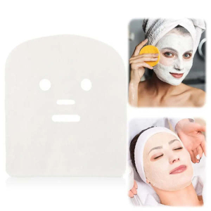 100PCS Pure Cotton DIY Beauty Mask Salon Disposable Facial Gauze Highly Water Absorption Non-Irritating Face Gauze Mask Soft Pure Cotton Non-Irritating Skin Care Face Disposable Gauze Packet