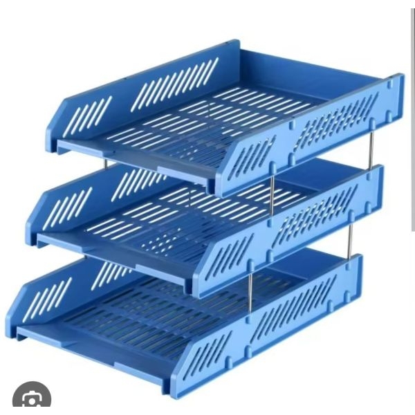 Foska Plastic Office/File Tray/ 3 Layer Art no. BS805 - Image 3