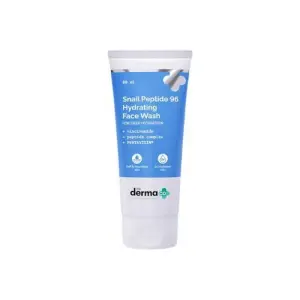 The Derma Co Snail Peptide 96 Hydrating Face wash with Snail Mucin & Peptide Complex for Deep Hydration 80ml