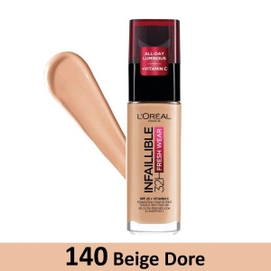 L'Oréal Paris Infallible 24h Foundation 140 Golden Beige 30ml