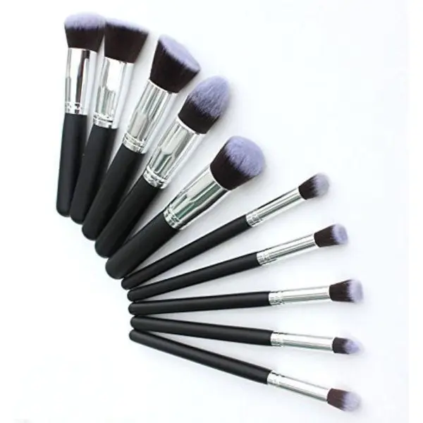 10Pcs Makeup Brush Set, 10 Professional Makeup Brushes Kit - Image 2