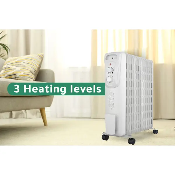 11 Fin Oil Radiator Heater - Image 2