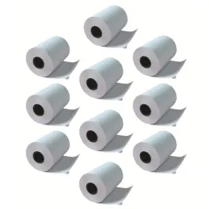 3 inch 1-Ply Bond Receipt Paper POS Cash Register Paper 10 Roll
