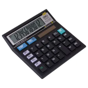 12 Digit Desktop Calculator 39231 with 3 years guarantee
