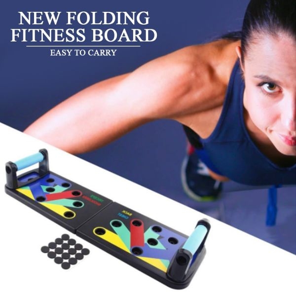 12 In 1 Foldable Multifunction Training Push Up Board for Exercises - Image 3
