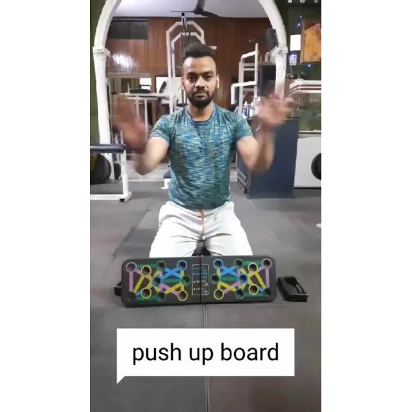 12 in 1 Push Up Board Foldable Fitness Equipment Multi-Function Push Up Rack Core Strength Muscle Training Equipment - Image 4