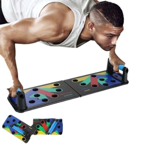 12 in 1 Push Up Board Foldable Fitness Equipment Multi-Function Push Up Rack Core Strength Muscle Training Equipment