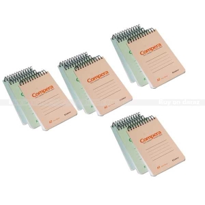 12 Set Of Compera A7 Pocket Spiral Note Book