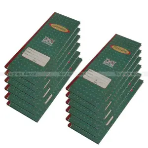 12 Set Of Genuine No.2 Day Register Book