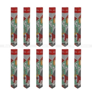 12 Set Of Natraj Triga Extra Dark 2B Pencils