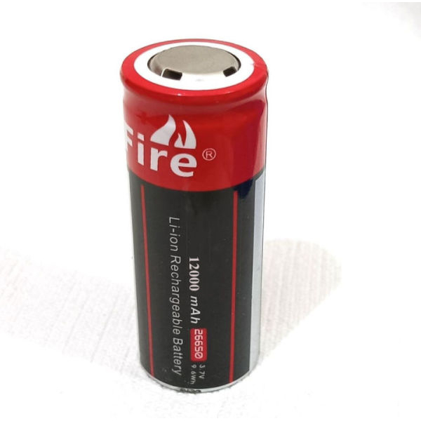 12000 mAh Red Rechargeable Battery Cell 3.7v Large Capacity Battery-Red - Image 2