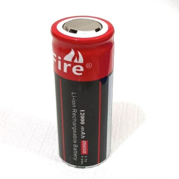 12000 mAh Red Rechargeable Battery Cell 3.7v Large Capacity Battery-Red - Image 3