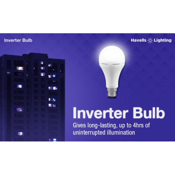12W LED Inverter Emergency Bulb – Cool Day Light (6500K) | B22 Base | Glare-Free Soft Light | Overcharge Protection | BIS Certified - Image 3