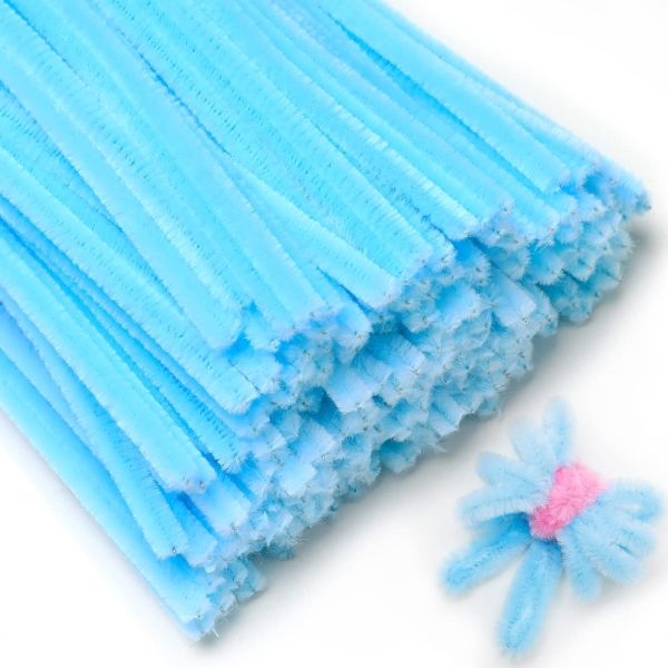 15 pcs pipe cleaner fuzzy wires for craft chenille stems - Image 5