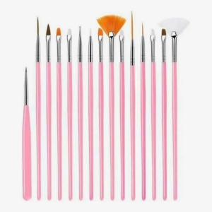 15 Pieces Nail Art Brush Set