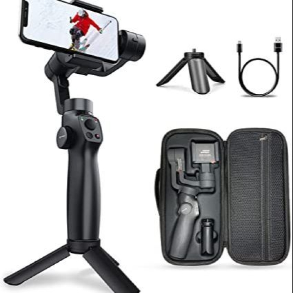 Capture 2s Gimbal Stabilizer for Smartphone, Handheld 3-Axis Phone Stabilizer with Tripod, Grip, Gimble - Image 4