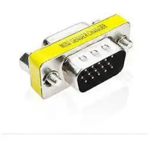 VGA SVGA Mini Gender Changer Adapter VGA Connector M/F