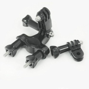 Bike Motorcycle Handlebar Seatpost Pole Mount & 3 Way Adjustable Pivot Arm For Gopro Hero