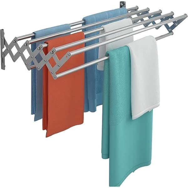 Retractable Foldable Cloth Drying Hanger in Lagos Island (TM5-70) - Image 2