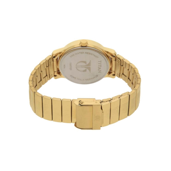 Titan Silver Dial Analog with Day and Date Stainless Steel Strap watch for Men - Image 4