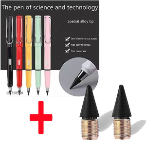 Combo Infinity Infinite Everlasting Pencil With Eraser and Free Nib