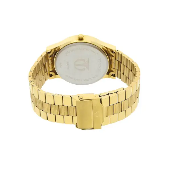 Titan Quartz Analog with Day and Date White Dial Stainless Steel Strap Watch for Men - Image 4