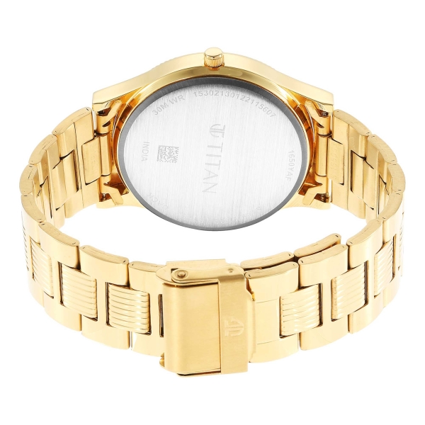 Titan Karishma Green Dial Analog Stainless Steel Strap watch for Men - Image 5