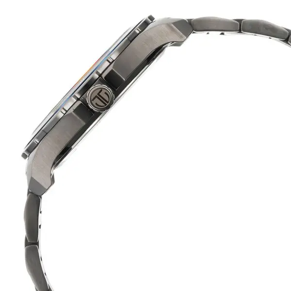 Titan Regalia Blue Dial Grey Metal Strap Multifunction Watch for Men - Image 4
