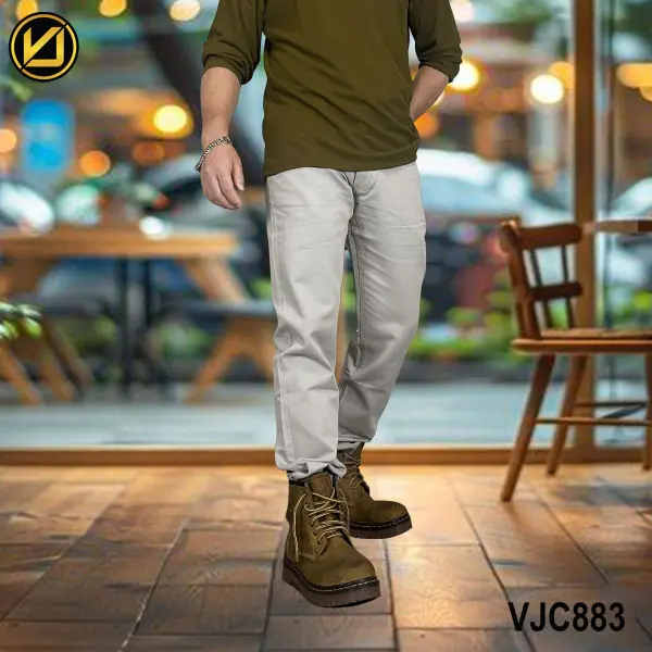 VIRJEANS (VJC883) Cotton Soft Jeans Pant For Men-Grey - Image 5