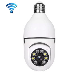 Wireless Panoramic Bulb 360° Ip Camera ,2.0Mp, Fisheye Vision, Night Visio, Smart Monitoring System