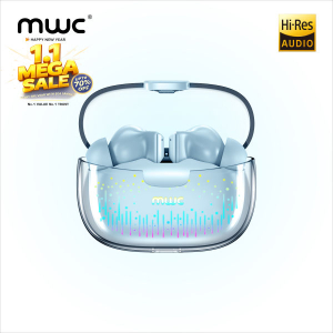 MWC EarPods Pro 2 | Hi-Res Audio Supported | Ultra Premium | Hybrid ANC (6 mics) | 10mm±0.1mm Driver | 60H Play Time | 35ms Ultra Low Latency | iPx6 Water Resistance | Bluetooth 6.0