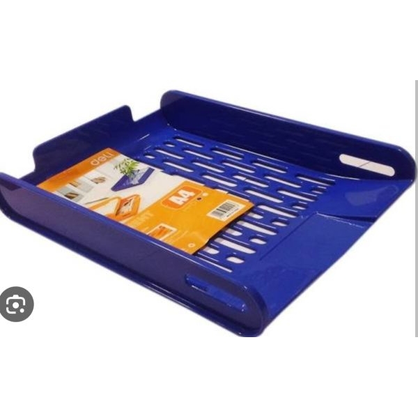 Single Layer Document Tray By Mitrata(Blue) - Image 3
