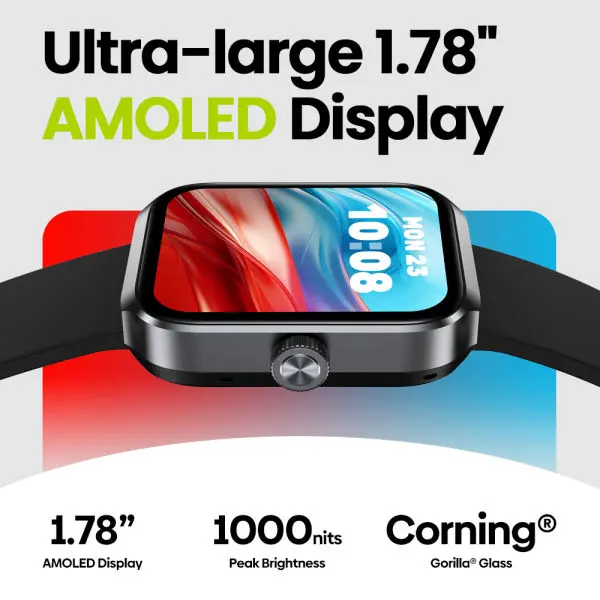Zeblaze Beyond 3 Plus GPS Smart Watch | 1.78" Ultra HD Amoled Display | Built-in GPS & Route Import | Bluetooth Calling | 3 ATM Water Resistance | 1 Year Warranty - Image 2