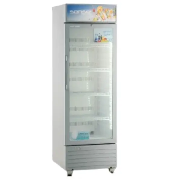 250 Liter Ventilated Showcase with No-Frost System