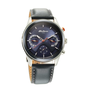 Titan Octane Quartz Multifunction Blue Dial With Blue Leather Strap Watch For Men