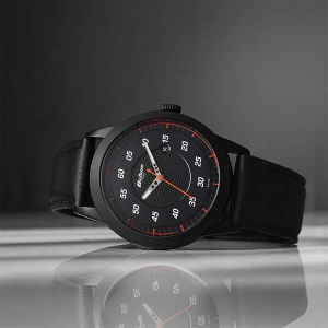 Titan Tuners Strap Material Leather Dial Colour Black 1806NL05