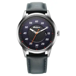 Titan Octane Quartz Analog with Date Blue Dial With Blue Leather Strap Watch For Men