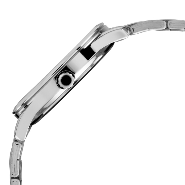 Titan Quartz Analog with Date Silver Dial Stainless Steel Strap Watch for Men - Image 3