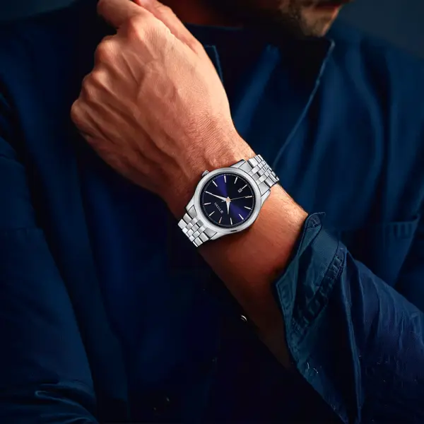 Titan Trendsetters Blue Dial Analog Stainless Steel Strap watch for Men - Image 7