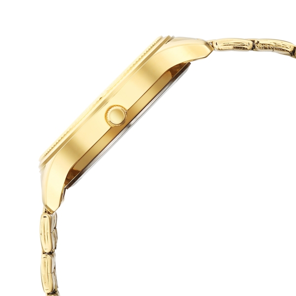 Titan Karishma Golden Dial Stainless Steel Strap Analog Watch For Men - Image 5