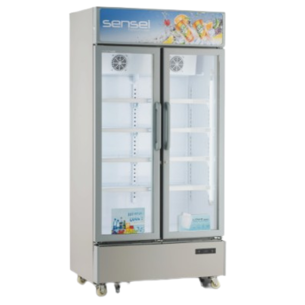 600 Liter Double Door Showcase with No Frost System - Image 2
