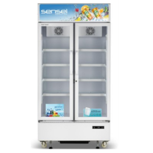 600 Liter Double Door Showcase with No Frost System