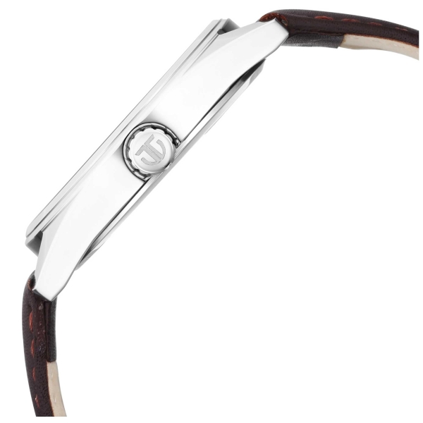Titan Workwear Brown Dial Analog Leather Strap Watch Men - Image 3
