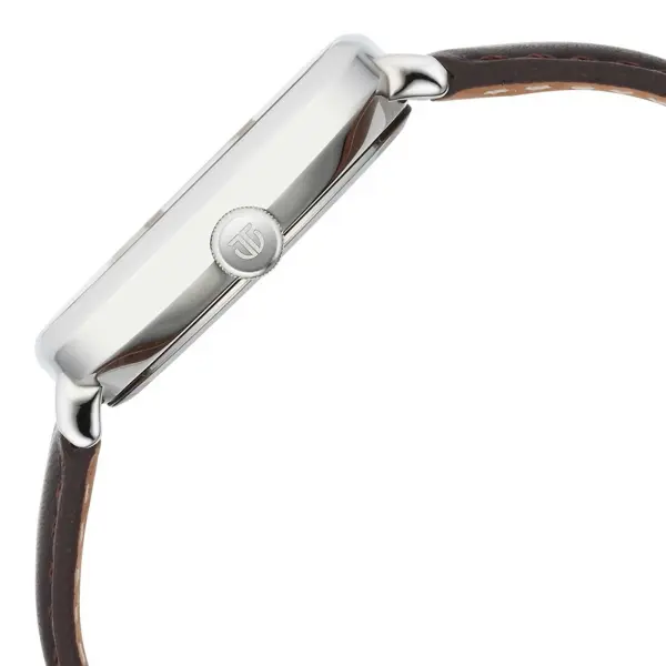 Titan Neo Curve Quartz Analog Anthracite Dial Brown Leather Strap Watch for Men - Image 4