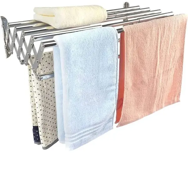 Wall Mounting Foldable Towel Cloth Hanger in Ikoyi (TM5-90) - Image 5