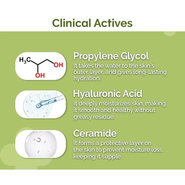 5% Propylene Oil-Free Moisturizer with Propylene Glycol & Hyaluronic Acid - 100 g - Image 2