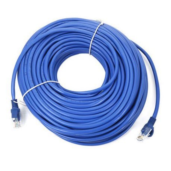 Blue Gigabit Snagless RJ45 UTP Cat6 Patch Cable - Image 2