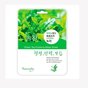 Natureby Co Green Tea Essence Korean Face Sheet Mask