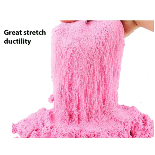 KOJA Colorful Cotton Sand Toy With Tools For Children's Dynamic Education 500g - Image 4