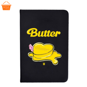 KOJA BTS Bangtan Boys BT21 Single Notebook PU Pocketbook Diary Book School Office Supplies 2
